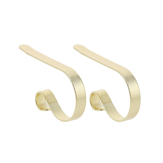 Original MantleClip® Glimmer Gold Stocking Holders, 2ct.
